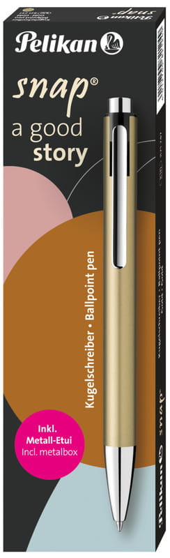 Długopis Snap K10 Mettalic Gold etui 821247 Pelikan